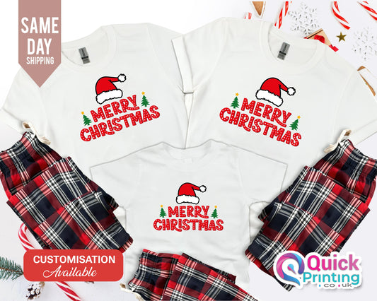 Family Christmas Pajamas: Tartan Cotton Xmas PJs