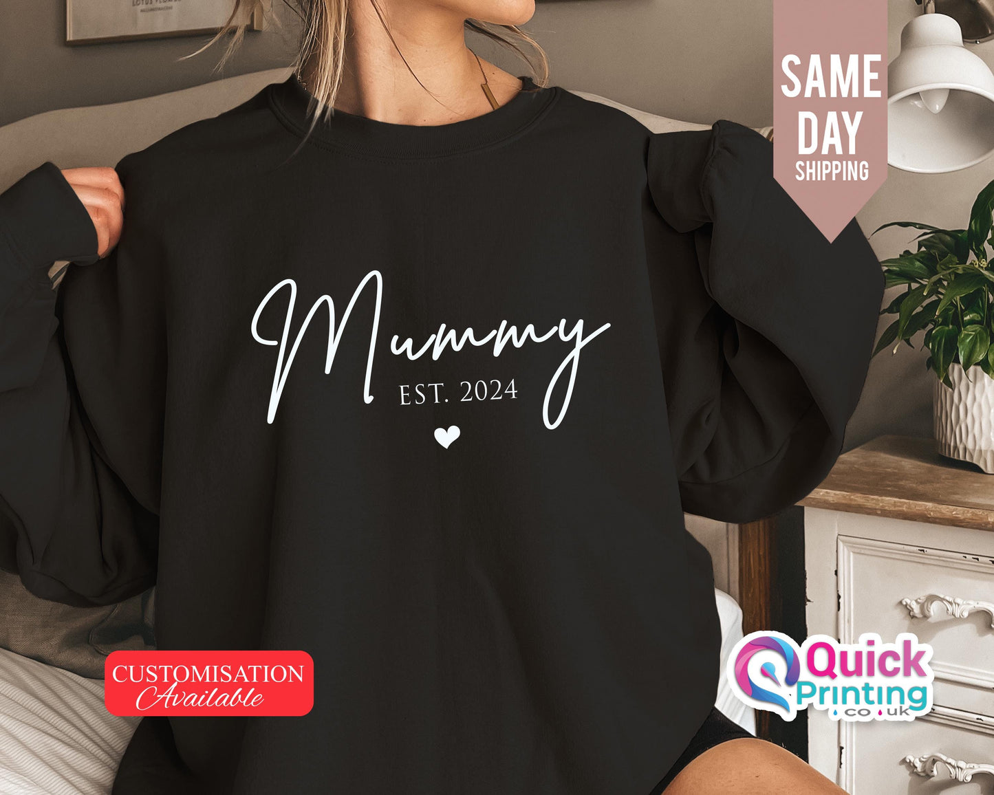 Custom Mummy Sweatshirt, Mummy sweatshirt, Personalized Mum Sweatshirt, Christmas Gift for Mum, Gift for Her, Mum Sweatshirt, Mama Jumper