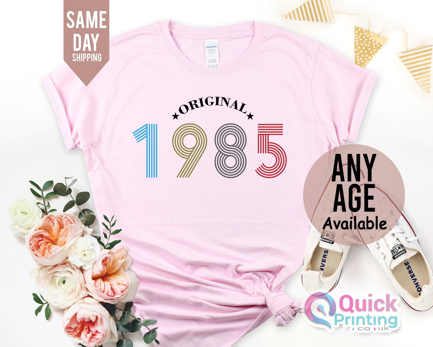 40th Birthday Tshirt, 1985 Vintage Birthday Shirt, 40th Birthday Gifts for women, Vintage Birthday gift shirt, Birthday Gift for Mum