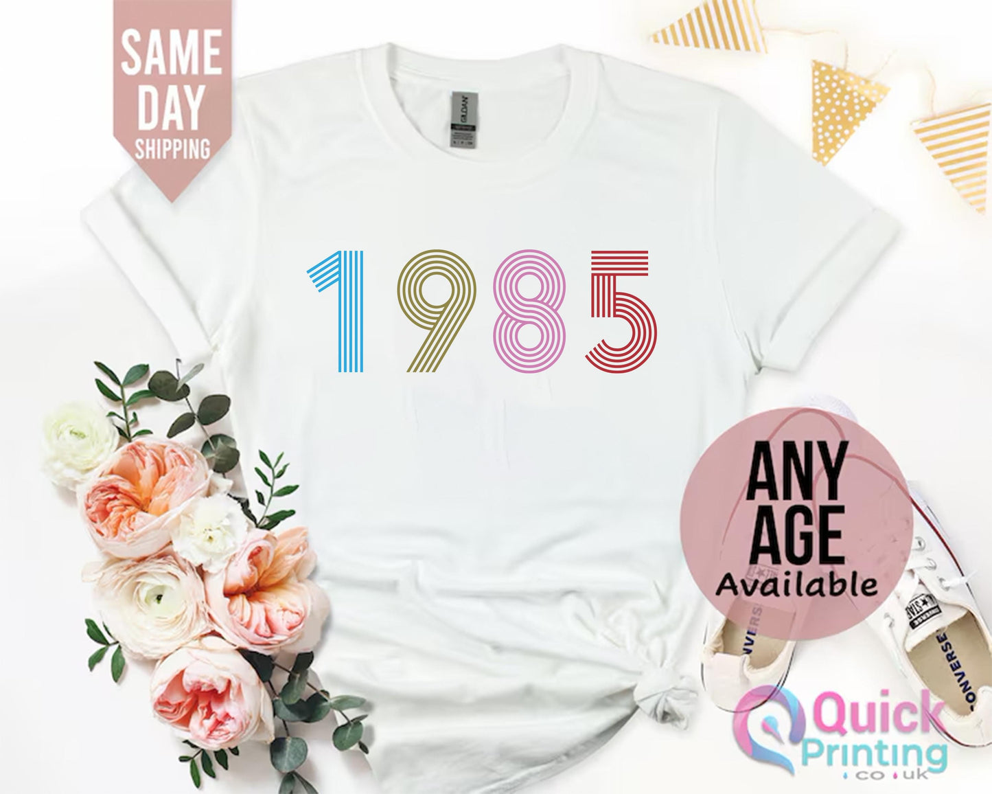 Vintage 1985 Birthday T-Shirt: Retro 40th Gift