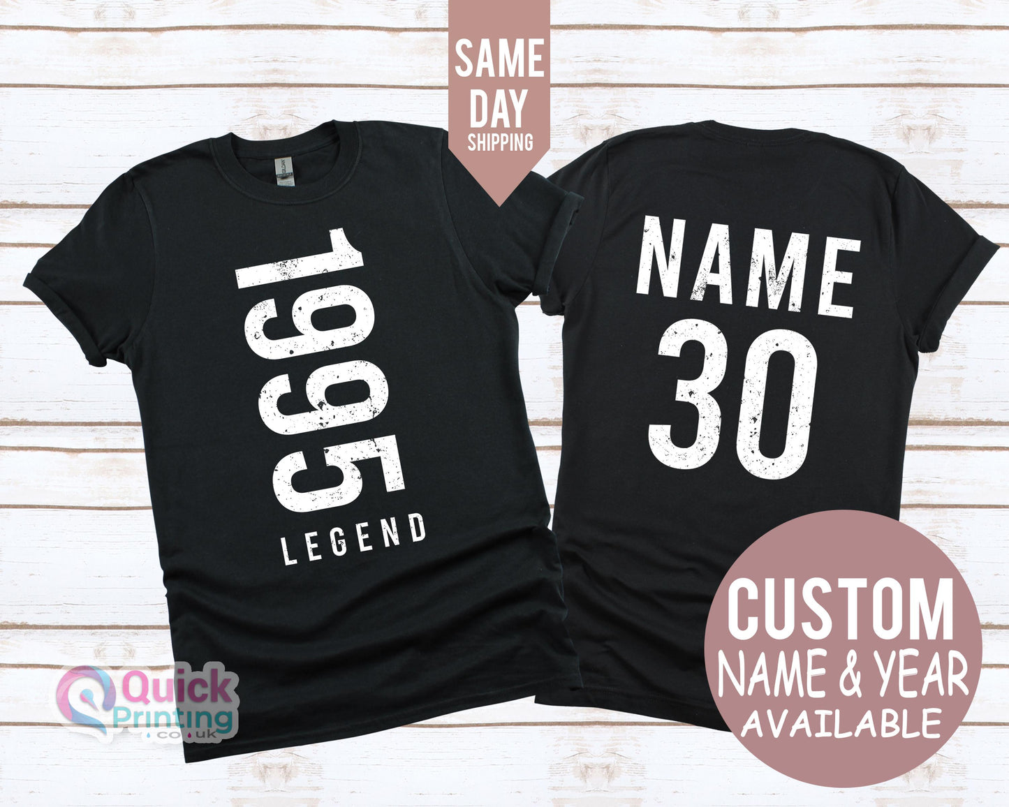 Legend 1995 30th Birthday Shirt, 30th Birthday Gift for Men, 1995 Vintage Birthday Tshirt Woman, Limited edition DAD shirt Daughter Gift T