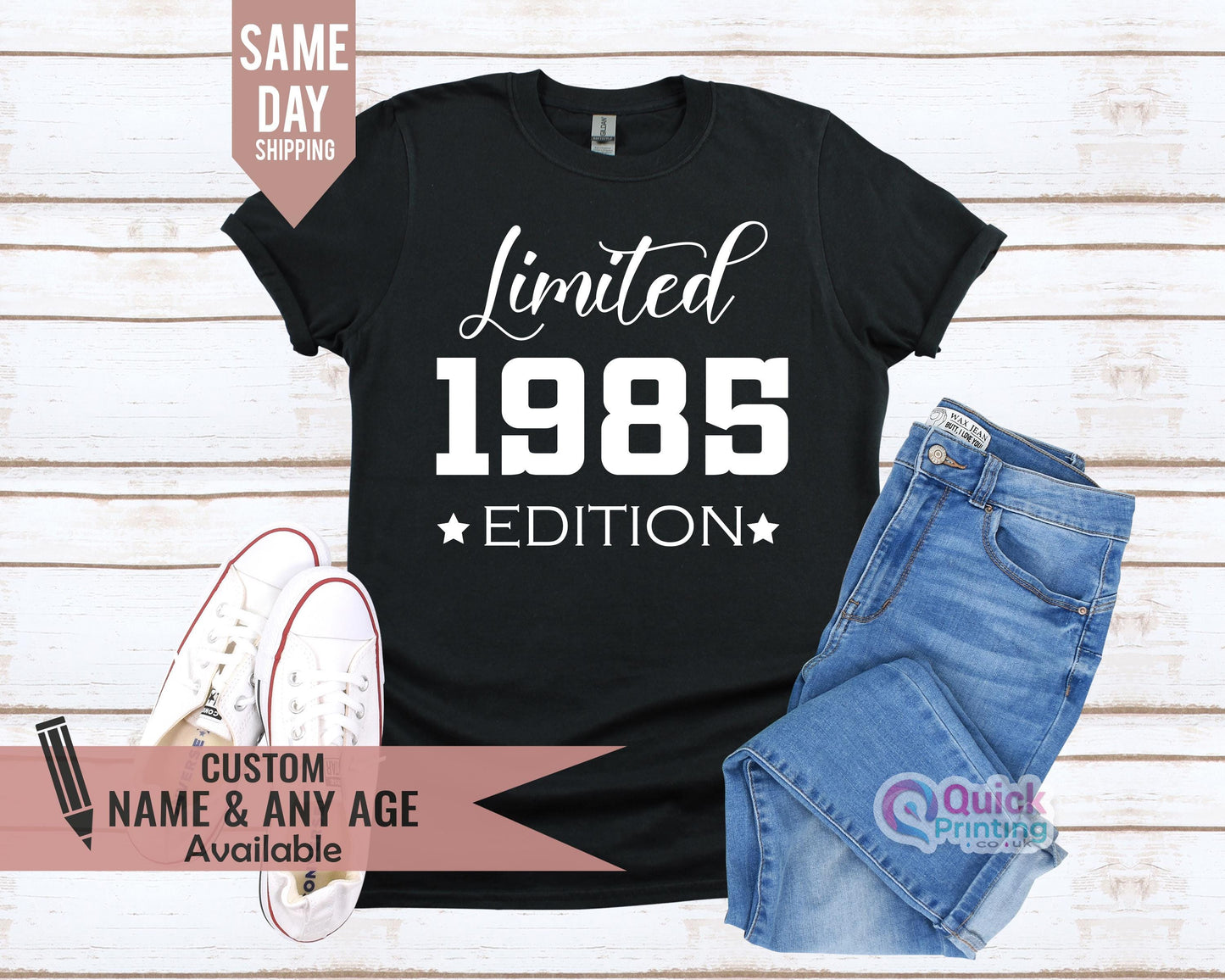 Vintage 1985 Birthday T-shirt: Limited Edition 40th Birthday Gift