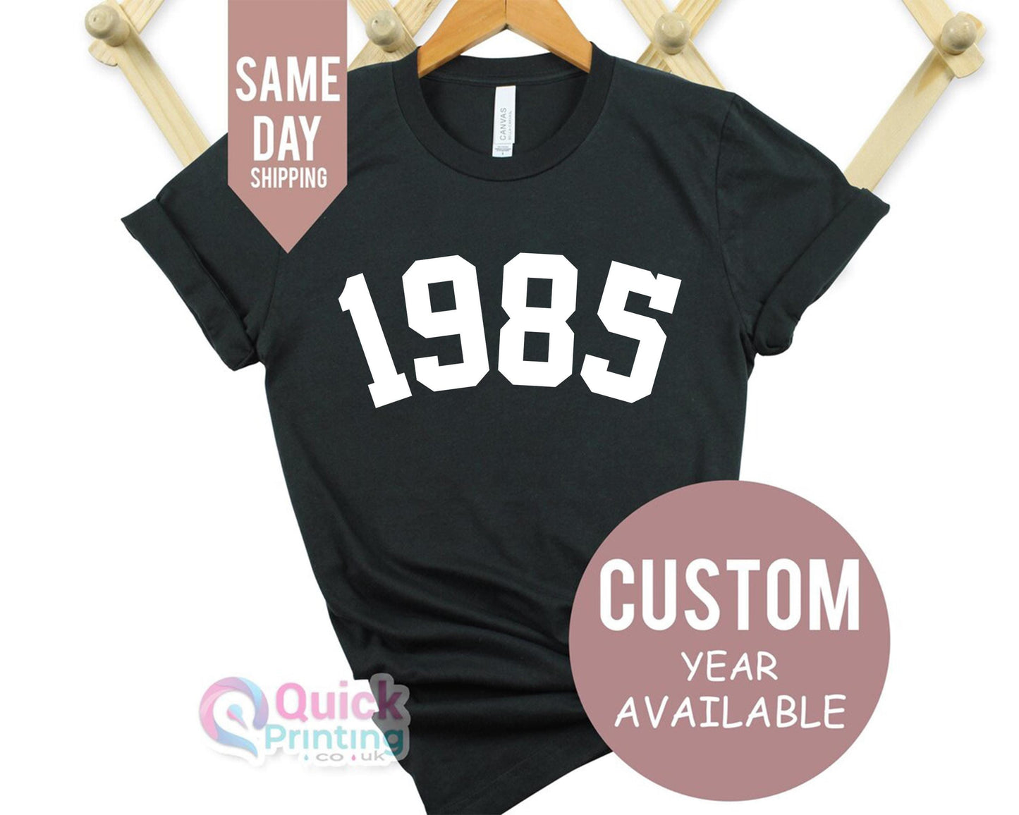 Personalized 40th Birthday Shirt: 1985 Birthday Gift Tee