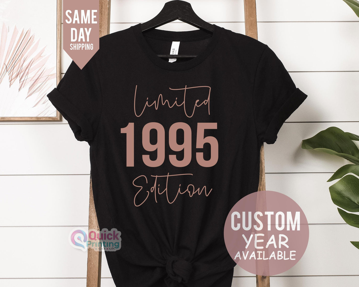 1995 Limited Edition T-shirt: 30th Birthday Gift Tee