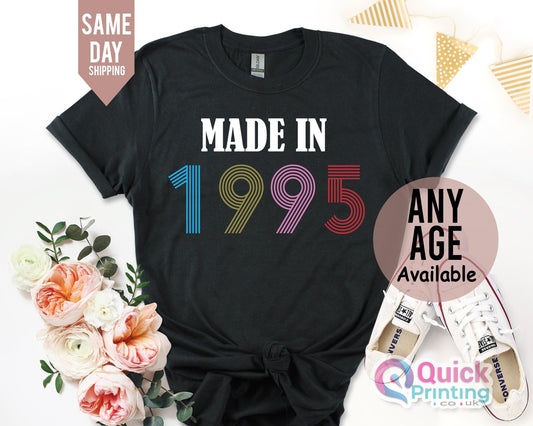 40th Birthday Gifts for Women, Made in 1985 Shirt, Vintage 1985 Birthday Shirt, 40th Birthday Tshirt, Custom Birthday Gifts for Mum