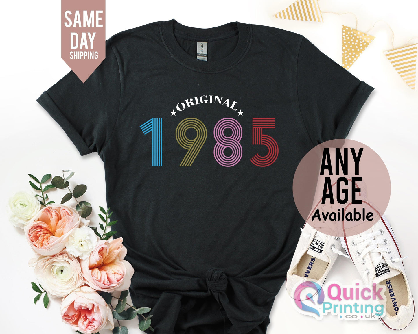 40th Birthday Tshirt, 1985 Vintage Birthday Shirt, 40th Birthday Gifts for women, Vintage Birthday gift shirt, Birthday Gift for Mum