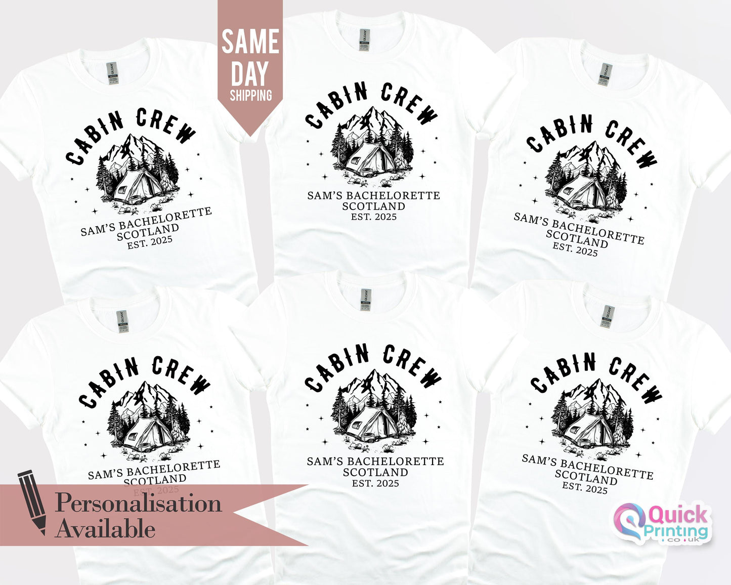 Vintage Camp Bachelorette Party T-Shirt: Lake Themed Girls Trip