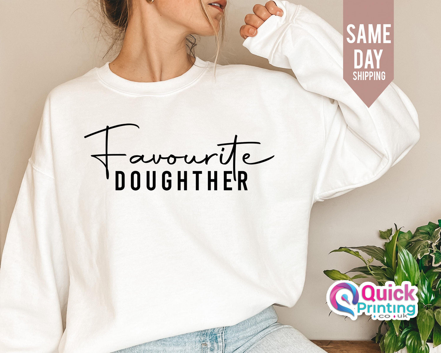 Favourite Daughter Sweatshirt: Family Reunion Matching Hoodie