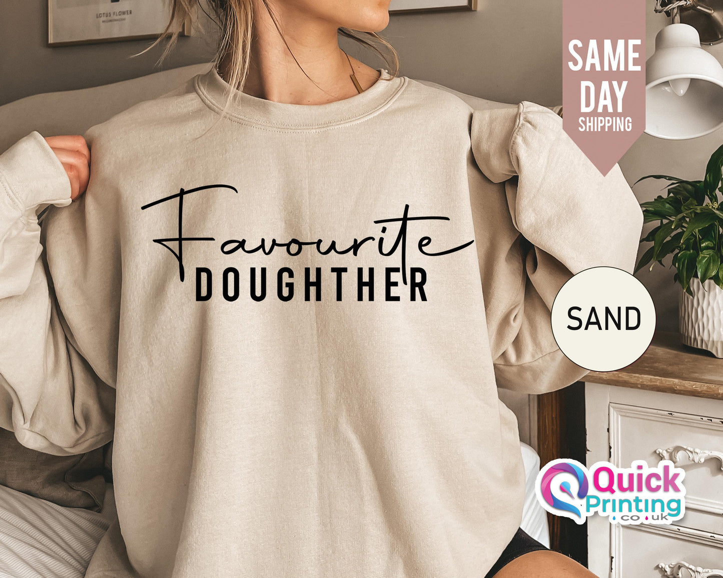 Favourite Daughter Sweatshirt: Family Reunion Matching Hoodie