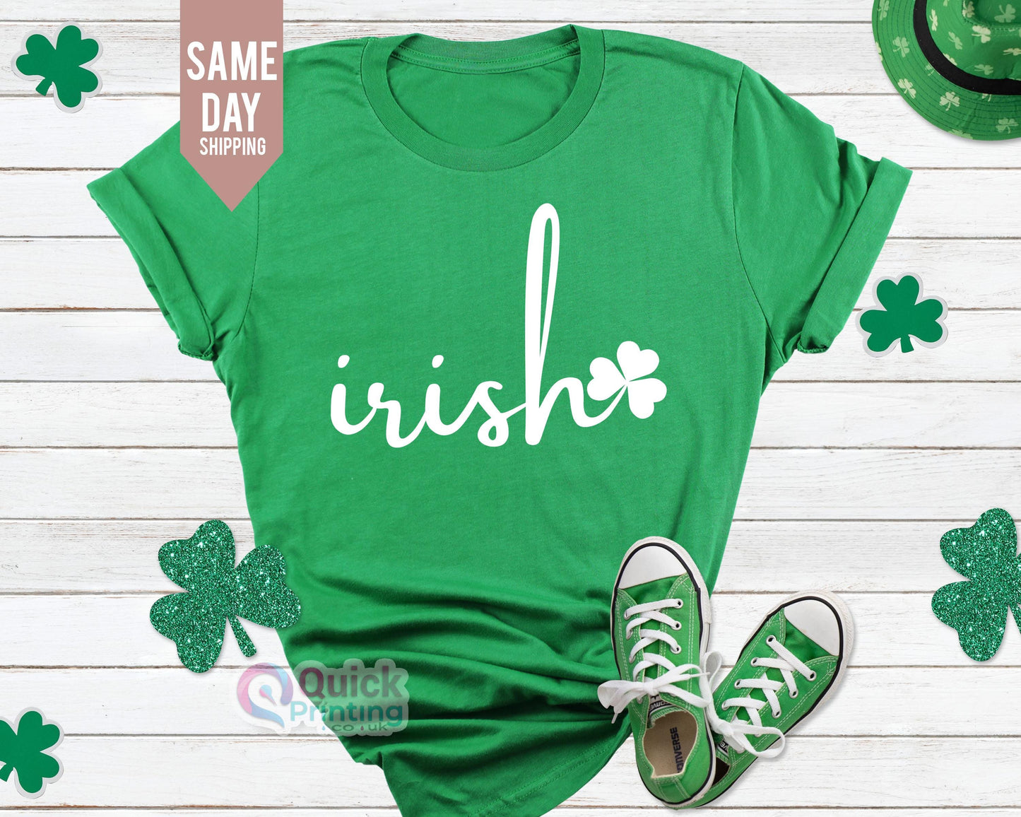 Irish Shamrock T-Shirt: St. Patrick's Day Lucky Shirt