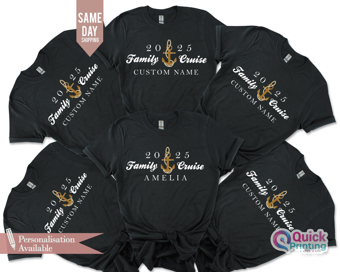 Custom Family Cruise 2026 Matching Shirts