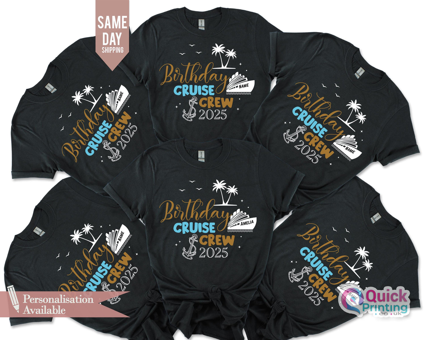 Birthday Cruise 2026 Shirt: Custom Vacation T-Shirt