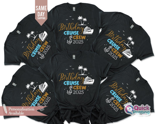 Birthday Cruise 2026 Shirt: Custom Vacation T-Shirt
