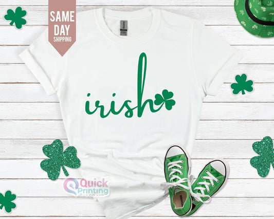 Irish Shamrock T-Shirt: St. Patrick's Day Lucky Shirt