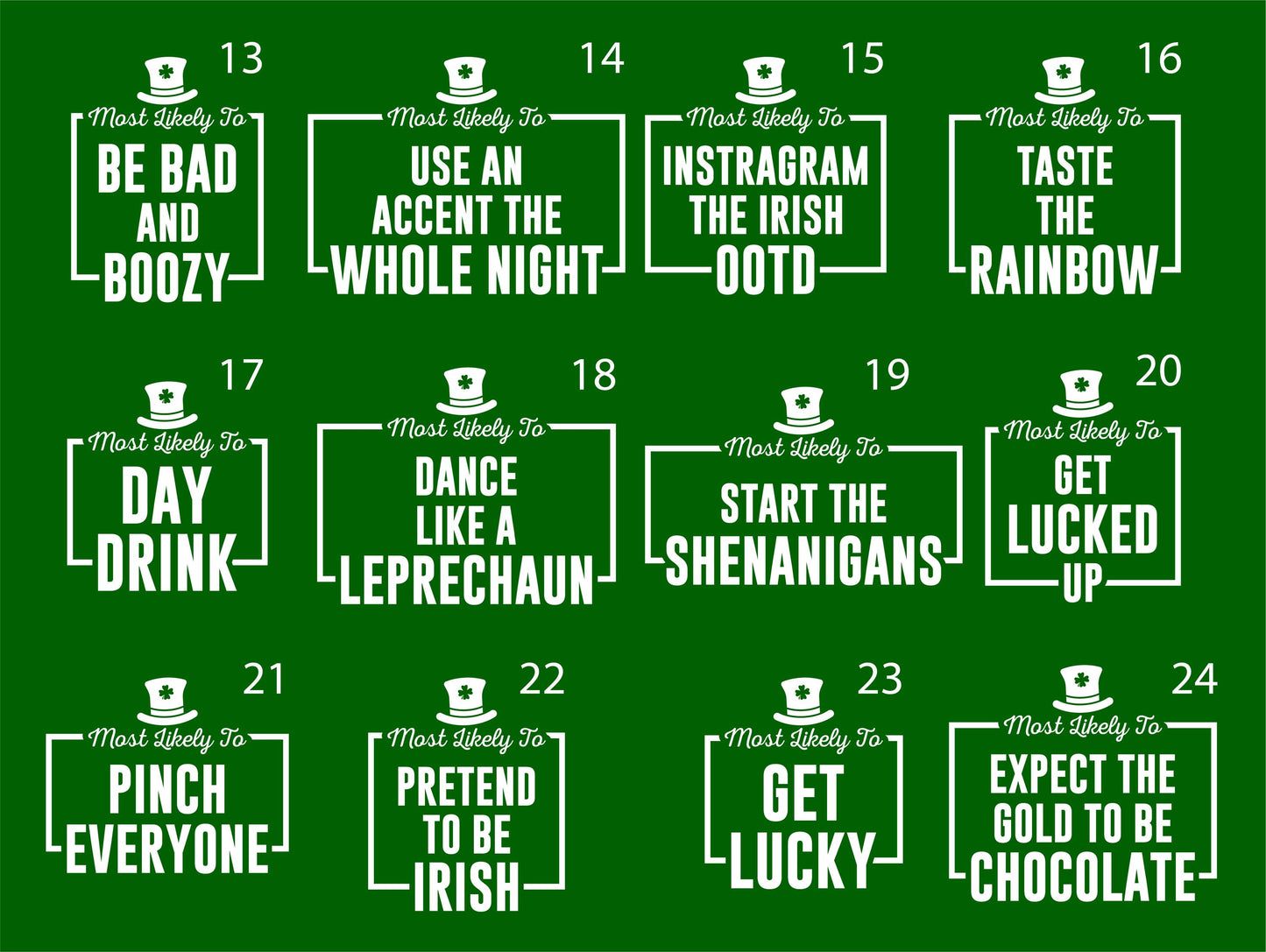 Matching St. Patrick's Day Group T-Shirts: Funny Drinking Team Tees