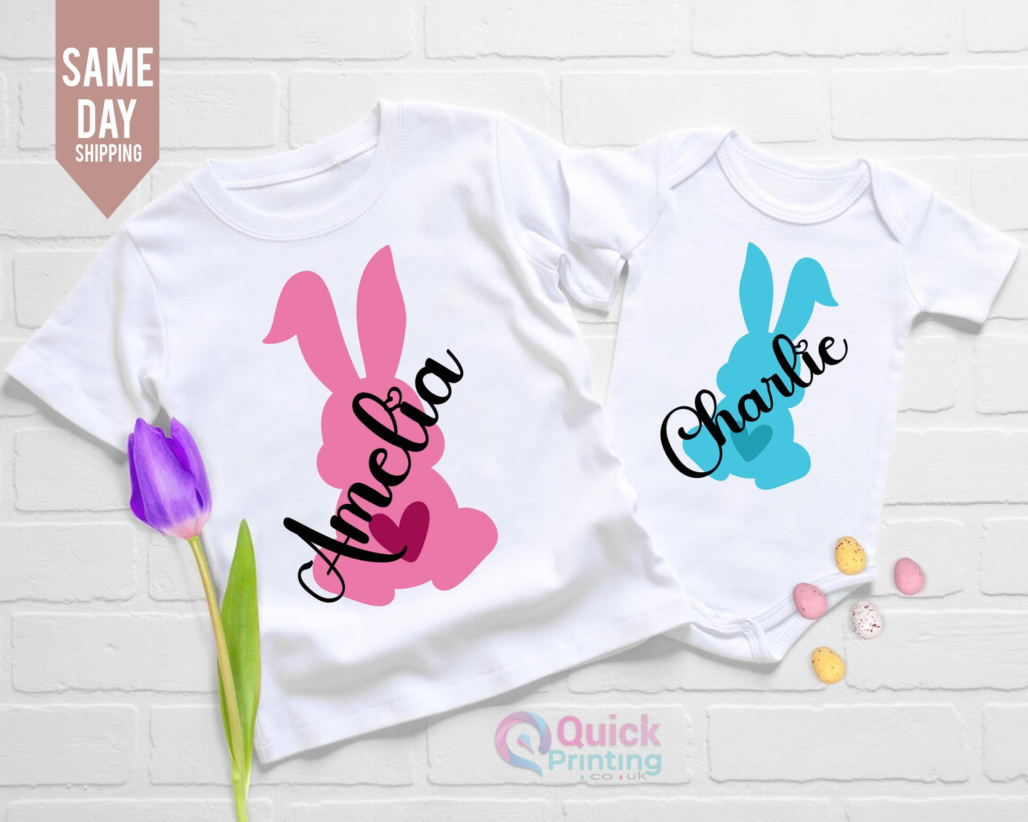 Personalized Easter Bunny Shirt: Custom Family Trip Tee