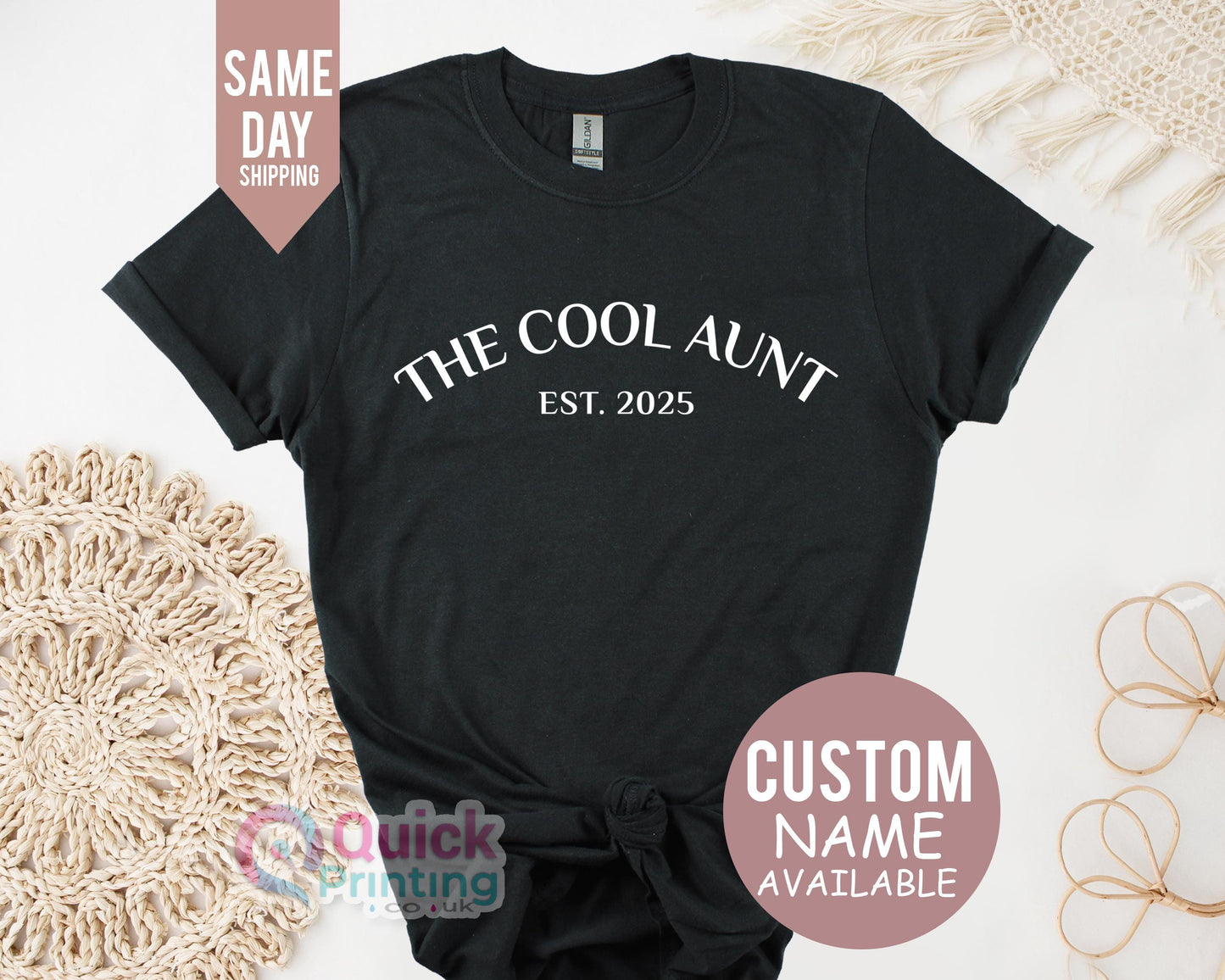 The Cool Aunt T-shirt, Auntie Sweatshirt Shirt, The Favourite Aunt Tshirt, Best Aunt T-shirt, Personalized Gift for Aunt, Shirt gift for Mum