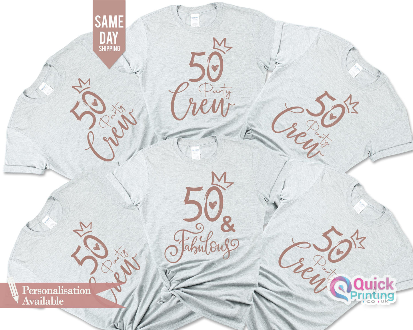 50 and Fabulous T-shirt, 40th Birthday Shirt, 50 and Fabulous Shirt, 50th Birthday, 50th Birthday Gift, Turning 50, 50th Birthday Party 2026
