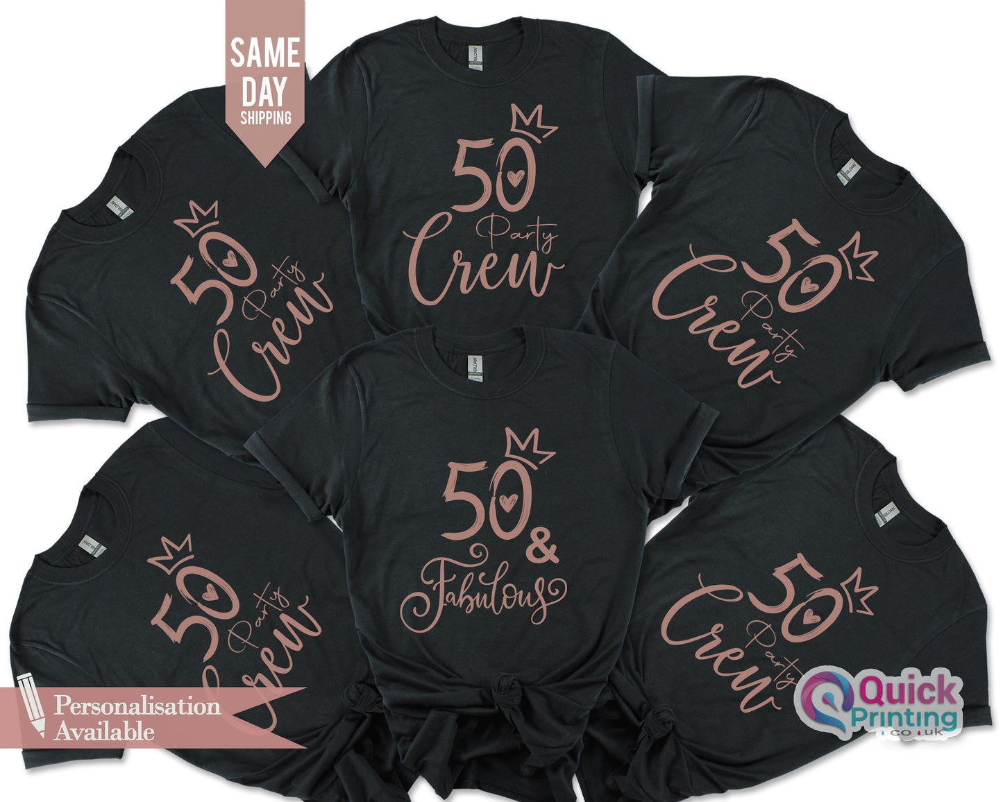 50 and Fabulous T-shirt, 40th Birthday Shirt, 50 and Fabulous Shirt, 50th Birthday, 50th Birthday Gift, Turning 50, 50th Birthday Party 2026