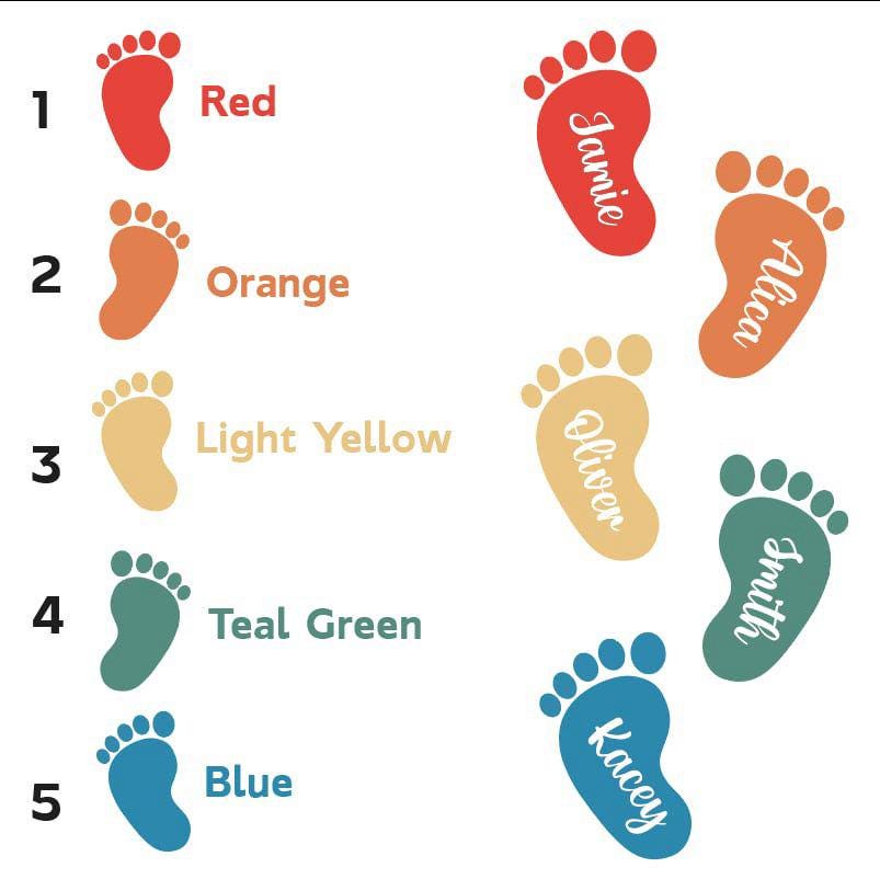 Dad and Kids Footprints T-Shirt, Dad Shirt 2026, Personalized Dad And Kids Footprints Names Shirt, Daddy Shirt From Kids, Custom Dad Shirt