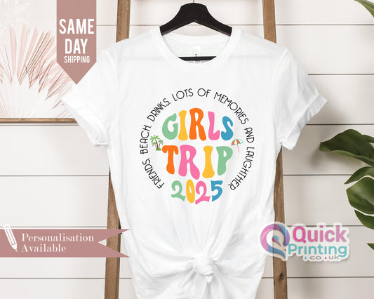 Girls Trip 2026 Shirt: Custom Travel Tee