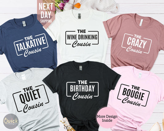 Cousin Crew Matching Shirt: Custom Family Vacation Tee