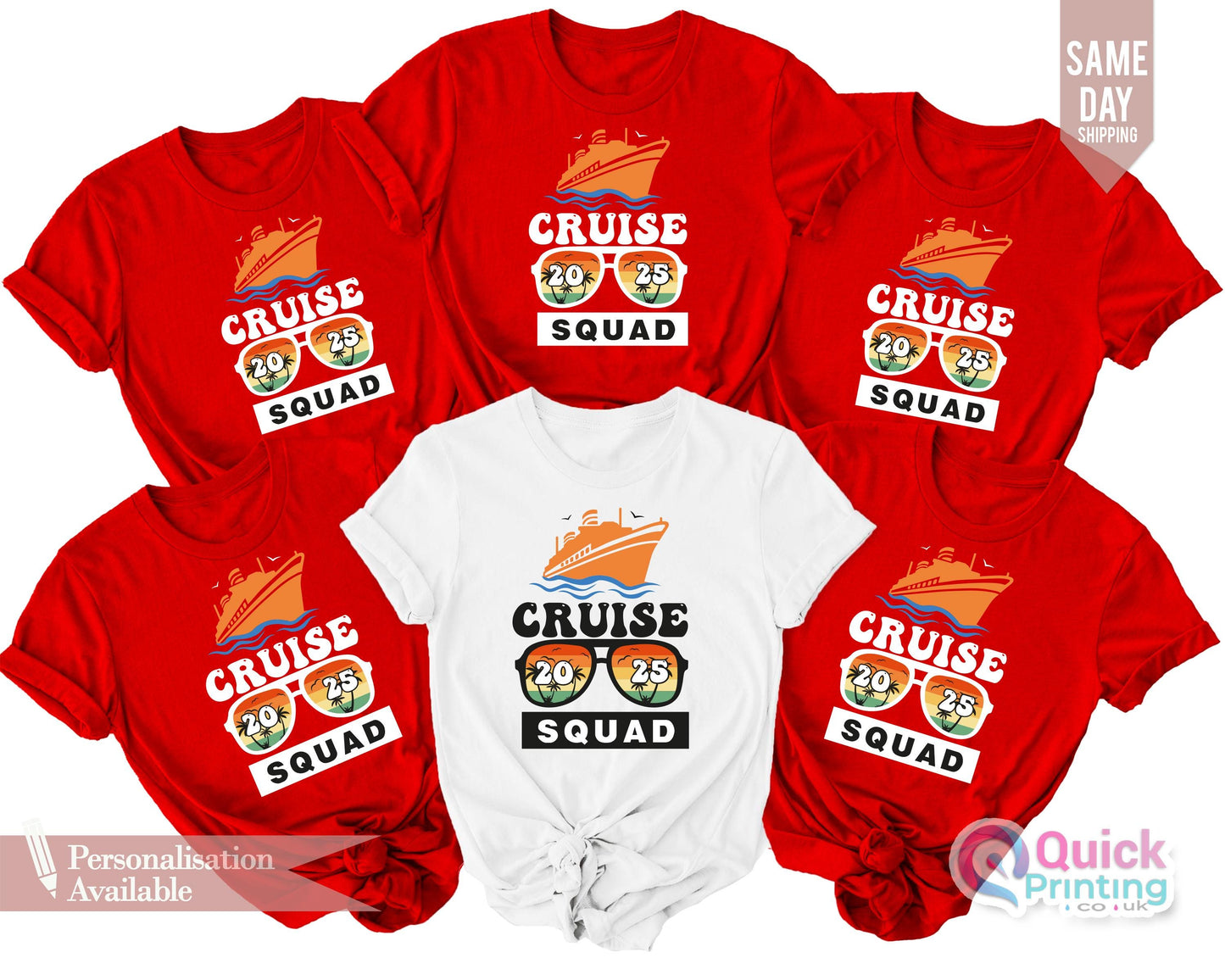Cruise Squad 2026 T-Shirt: Family Matching Cruise Trip Tee