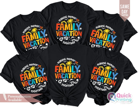 Family Vacation 2026 T-Shirt: Making Memories Together