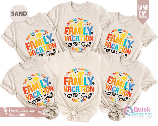 Family Vacation 2026 T-Shirt: Matching Holiday Trip Tee