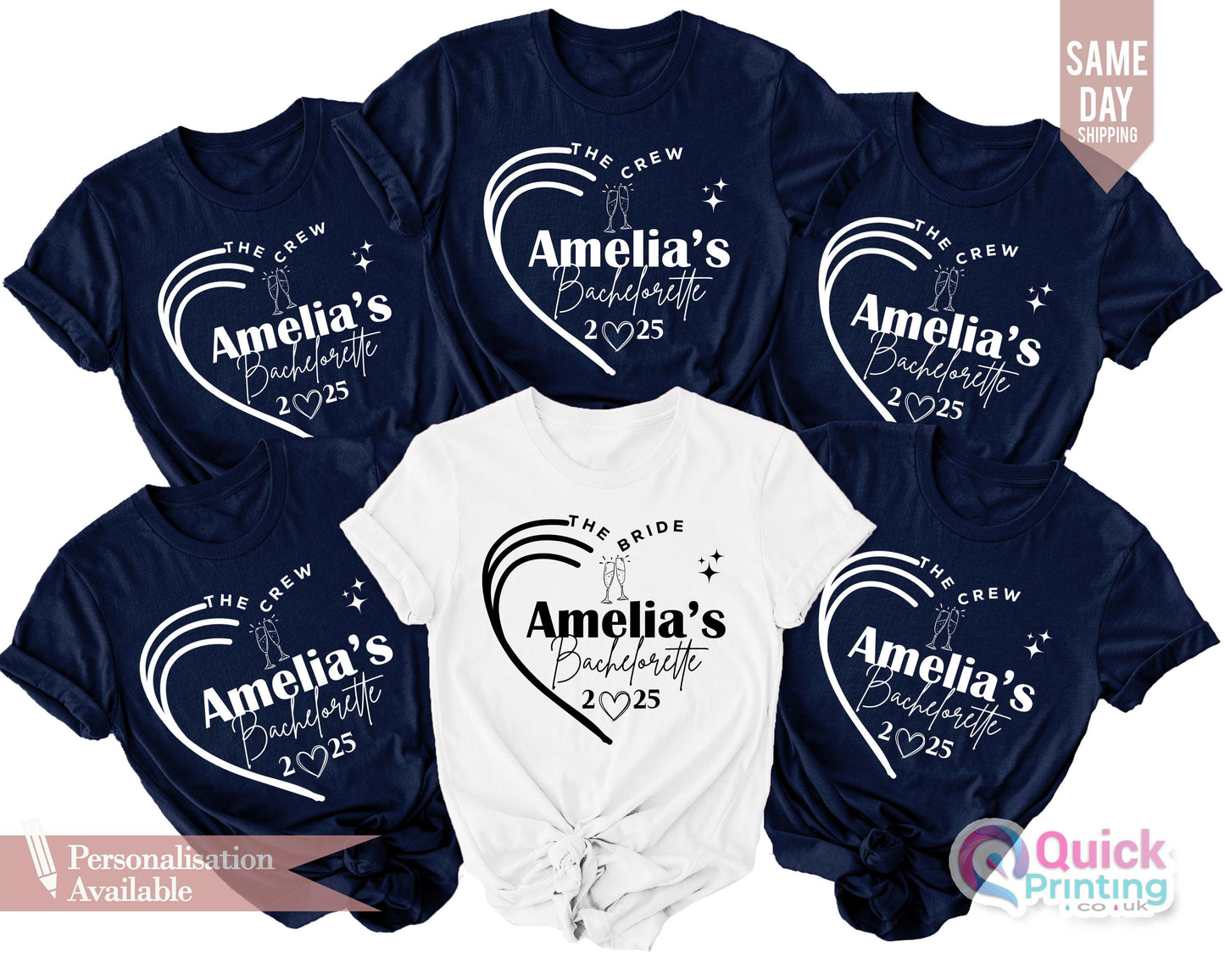 Bachelorette Party Shirts, Bride Gift Team Bride Shirt, Hen Party Wedding Party Tshirt, Personalised Hen Party T Shirts, Bridal Party Shirts