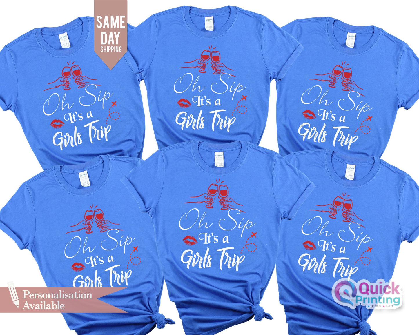 Girls Trip T-Shirts: Matching Group Vacation Shirts, Summer 2026