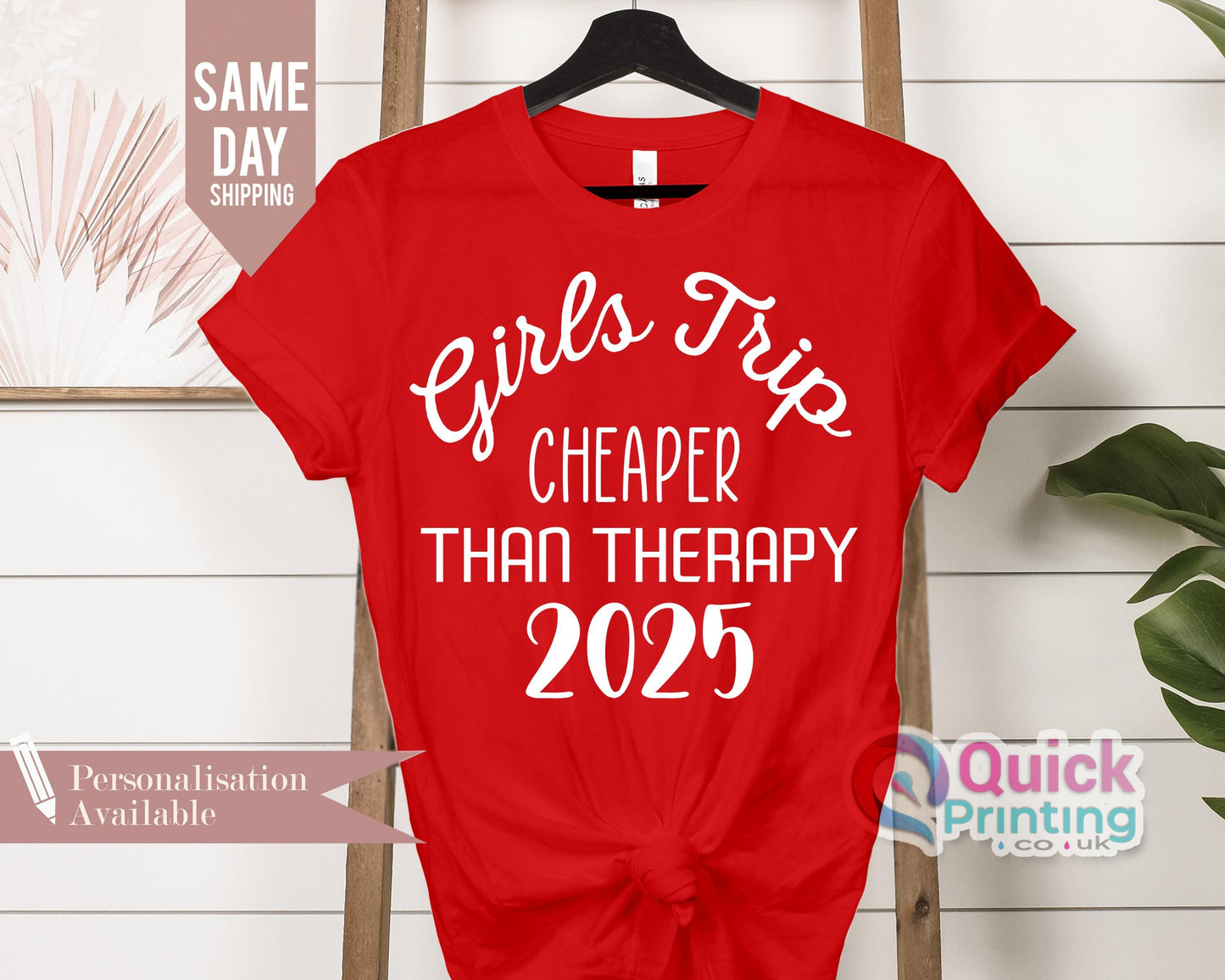 Girls Trip 2026 T-Shirt: Cheaper Than Therapy, Besties Vacation Crew
