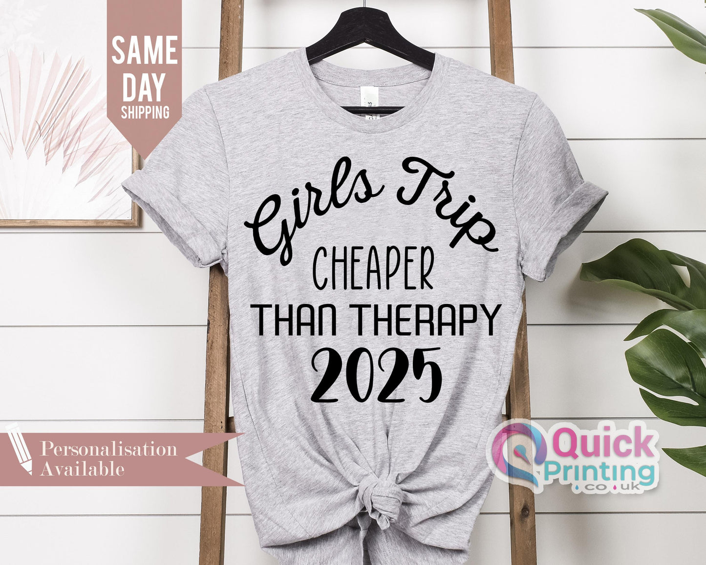 Girls Trip 2026 T-Shirt: Cheaper Than Therapy, Besties Vacation Crew
