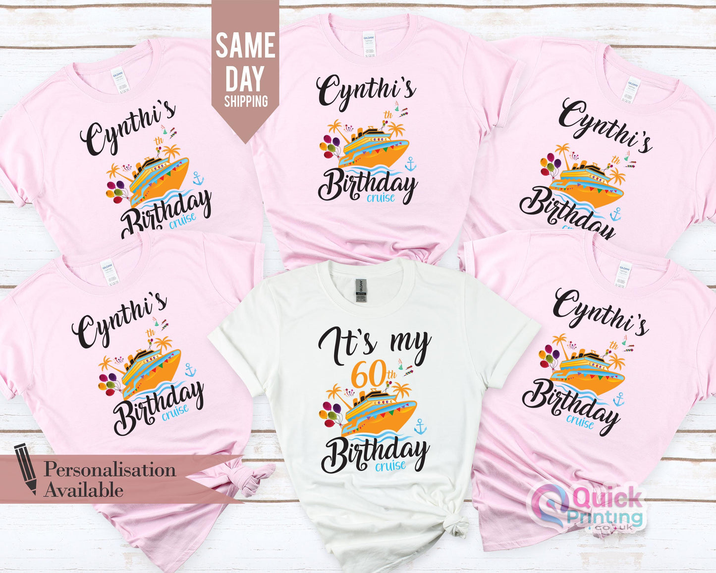 Custom Cruise Squad 2025 T-Shirt: Matching Family Vacation Shirts