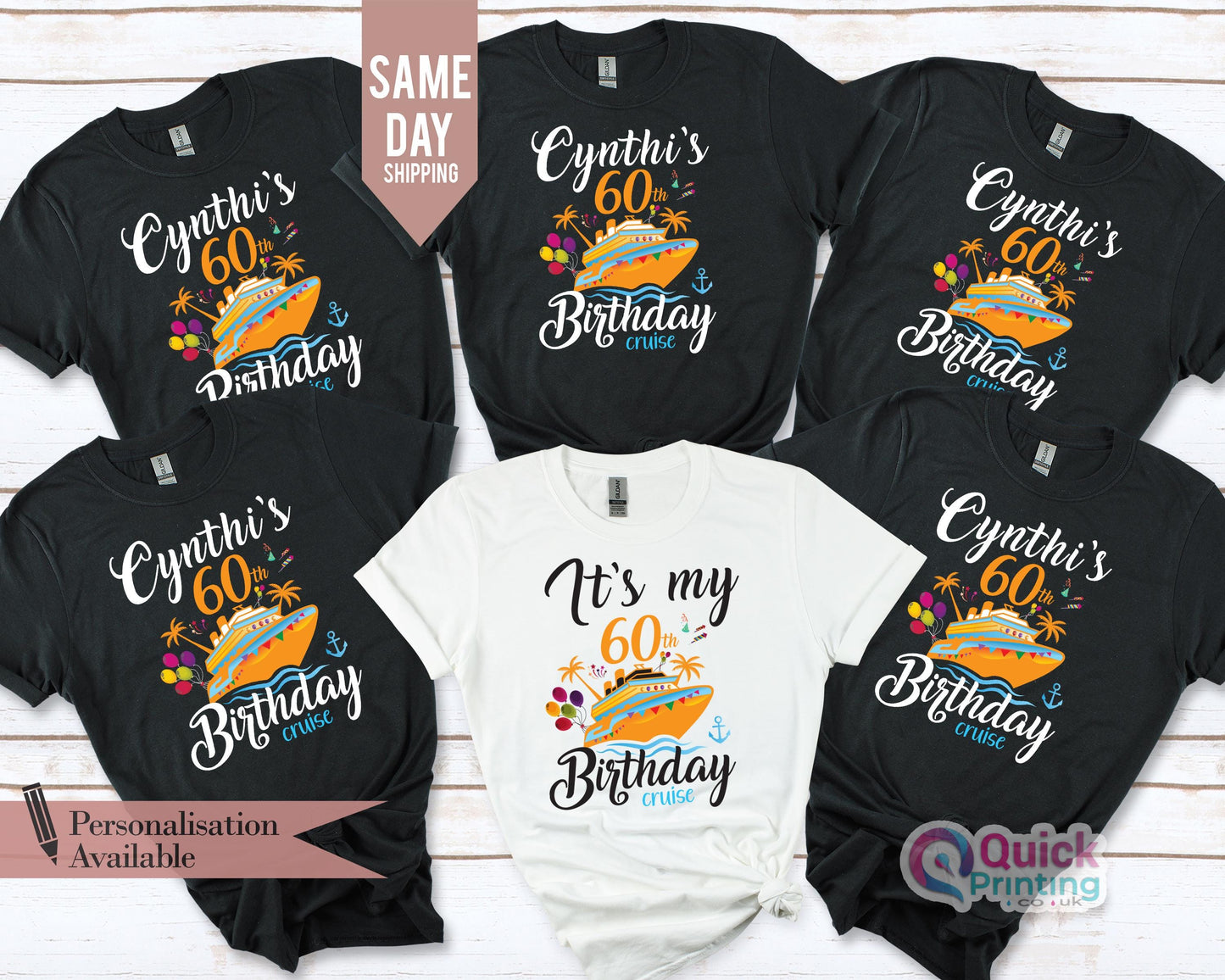 Custom Cruise Squad 2025 T-Shirt: Matching Family Vacation Shirts