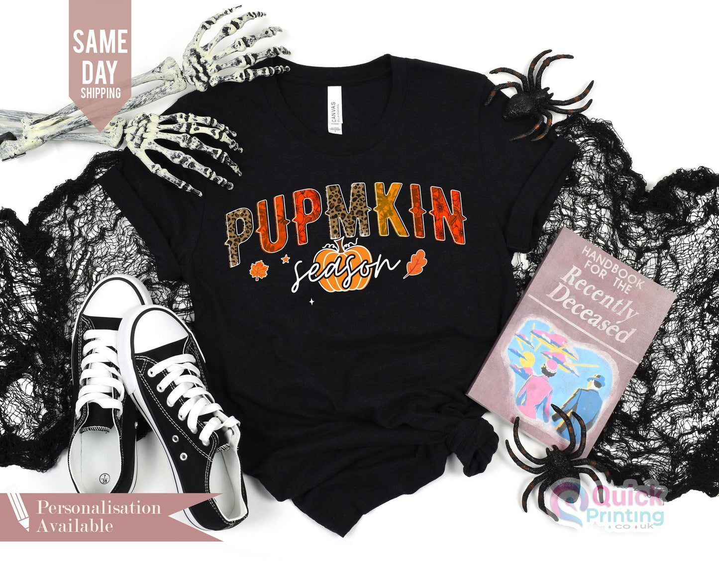 Pumpkin Season Halloween T-Shirt: Autumn Fall Shirt