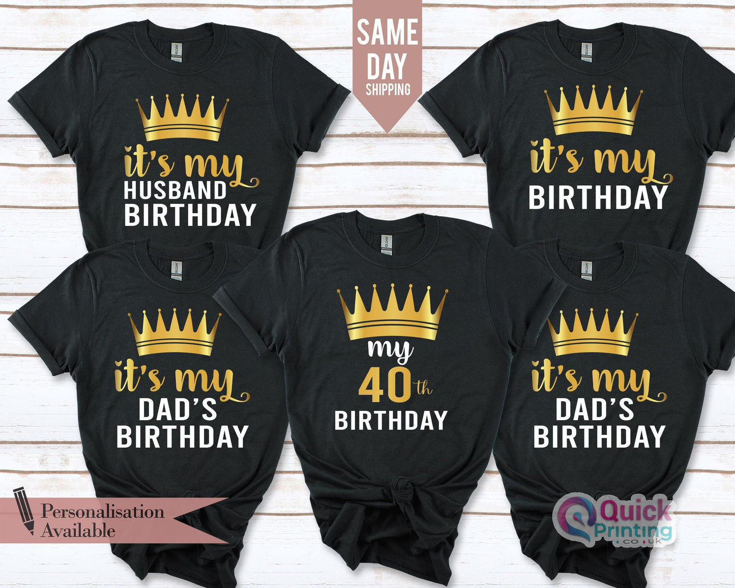 It's My Birthday Shirt: Custom Party Tee, Soft Cotton