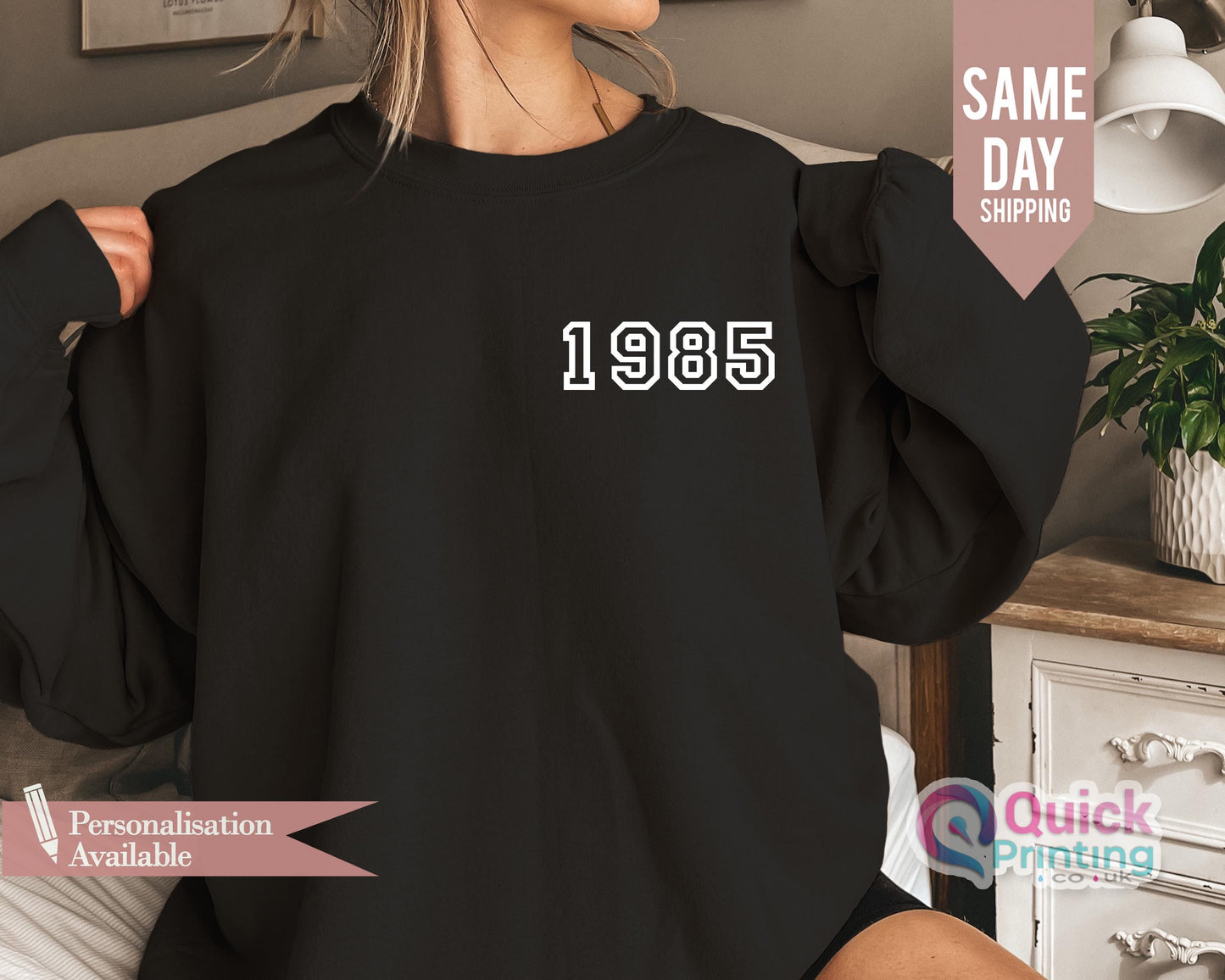 1985 Birthday Sweatshirt: 40th Birthday Gift, Vintage 1985 jumper