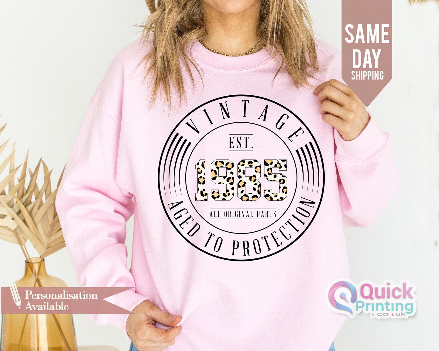 Custom Birthday Sweatshirt, Vintage 1985 Sweatshirt , 40th Birthday Gifts, Mum Birthday Gift, 1985 Hoodie, 21st Birthday, 1975 Hoodie 2026
