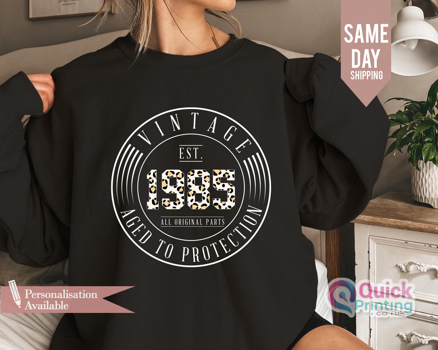 Custom Birthday Sweatshirt, Vintage 1985 Sweatshirt , 40th Birthday Gifts, Mum Birthday Gift, 1985 Hoodie, 21st Birthday, 1975 Hoodie 2026
