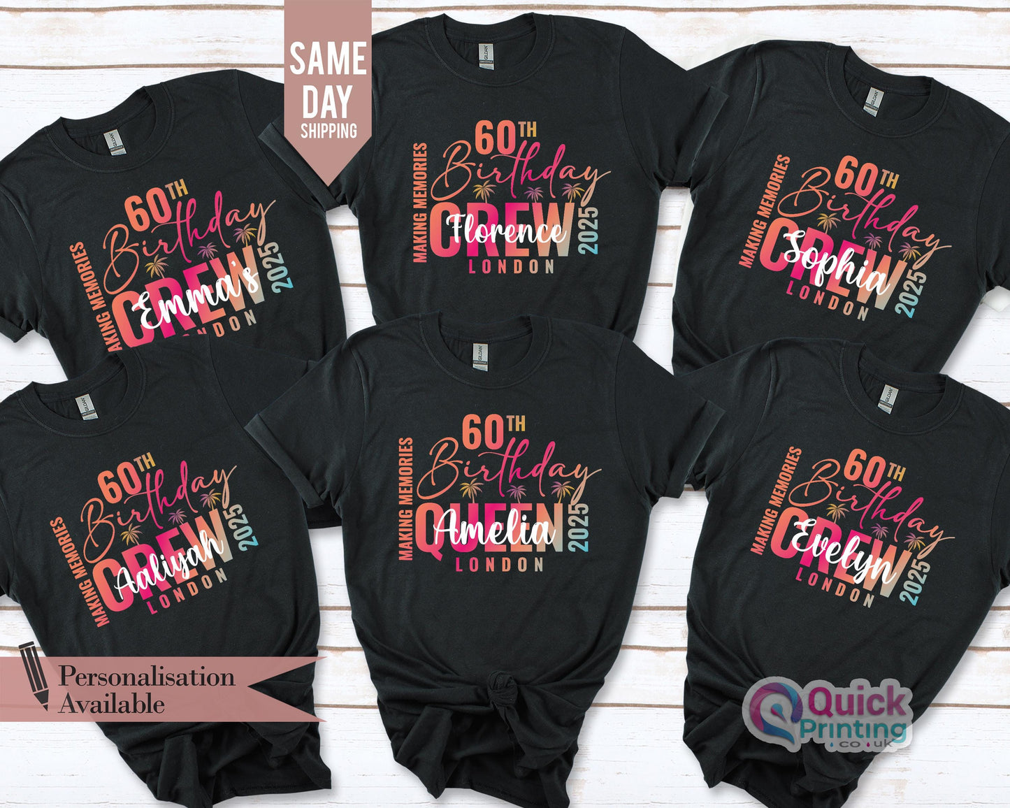 Birthday Queen Est. 1984 Shirt: Custom Women's Birthday Gift
