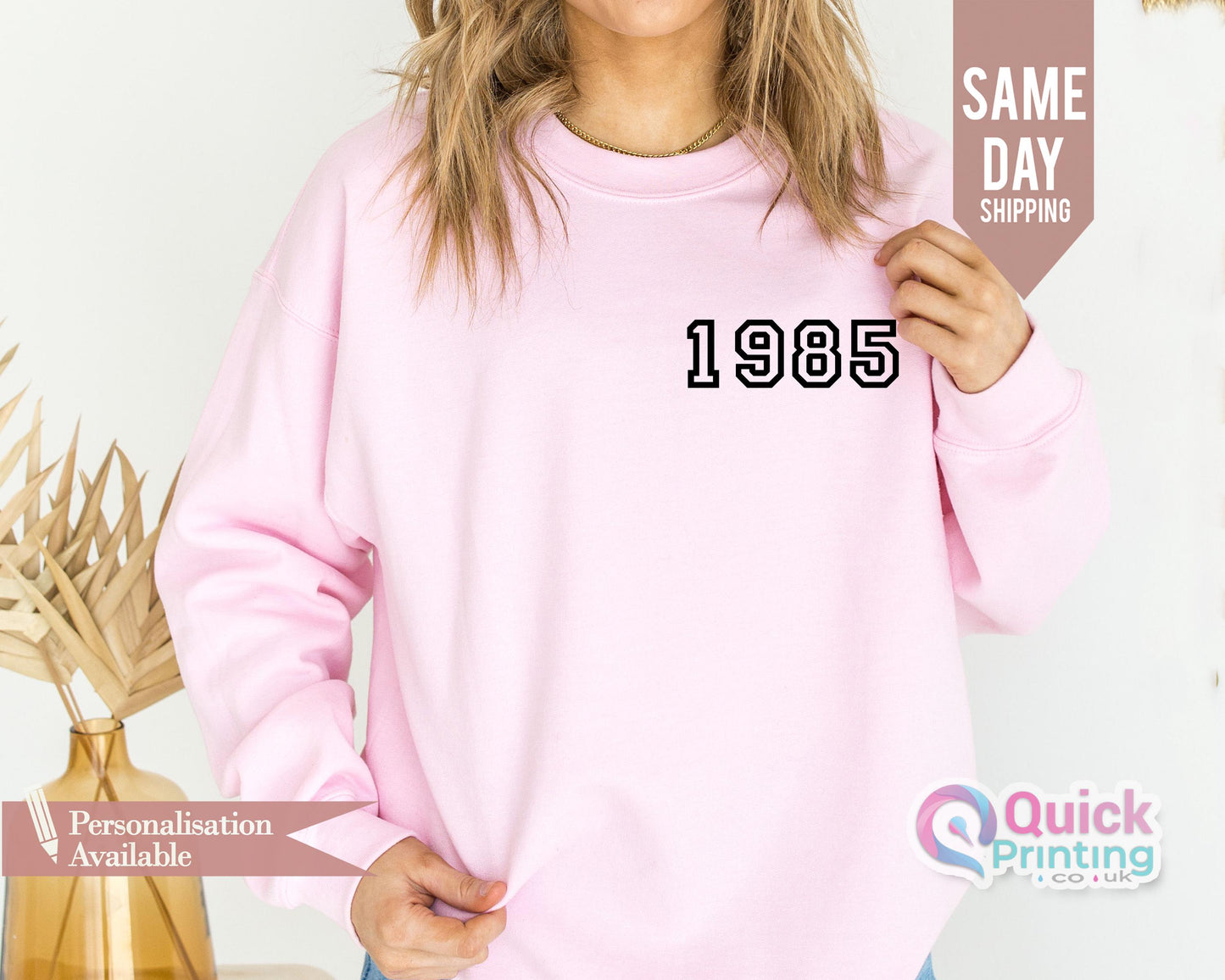 1985 Birthday Sweatshirt: 40th Birthday Gift, Vintage 1985 jumper