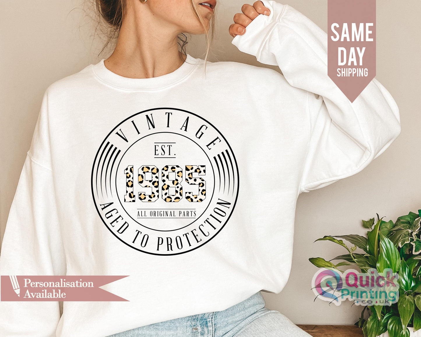 Custom Birthday Sweatshirt, Vintage 1985 Sweatshirt , 40th Birthday Gifts, Mum Birthday Gift, 1985 Hoodie, 21st Birthday, 1975 Hoodie 2026