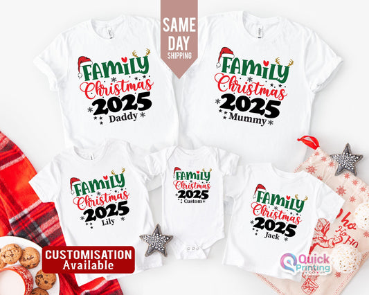 Family Christmas 2026 Making Memories Together Shirts, Family All Together Shirts, Custom Family Christmas Shirt, Christmas Gifts, Kids Top