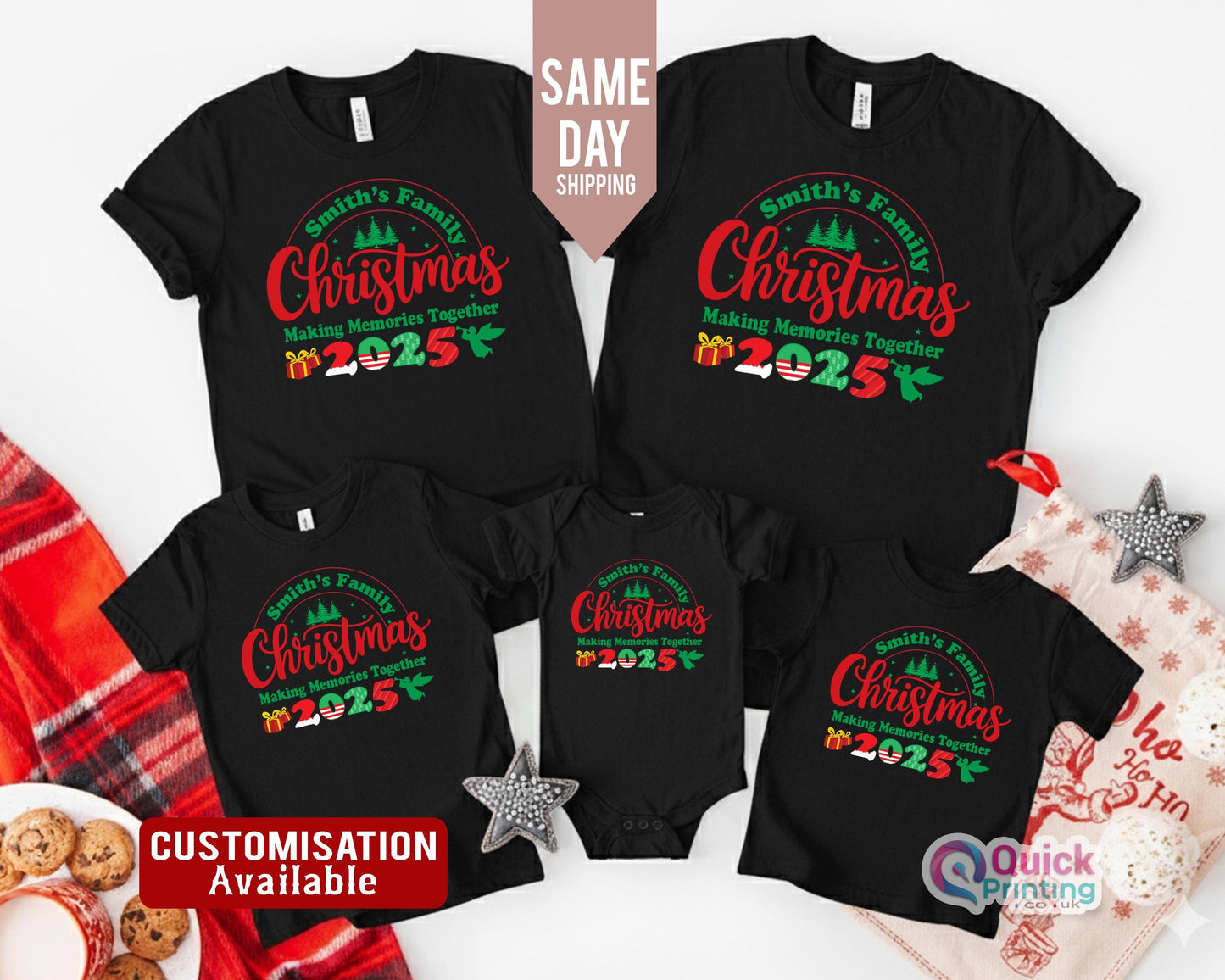 Family Christmas 2026 Making Memories Together Shirts, family Christmas T-shirt, Matching Family Christmas Shirts, Family Christmas Squad T