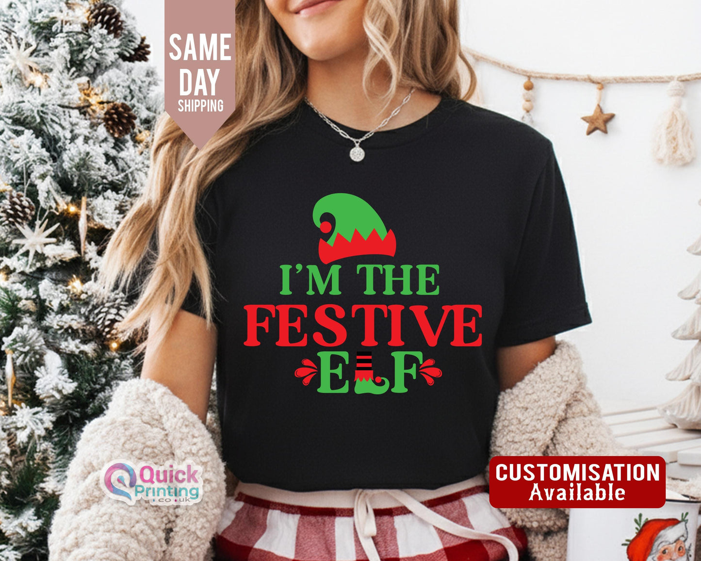 Christmas Family Matching, Funny Christmas Shirt, Custom The Elf Shirt, Custom Elf Shirt, Christmas Elf Shirts,Christmas Family Matching Tee