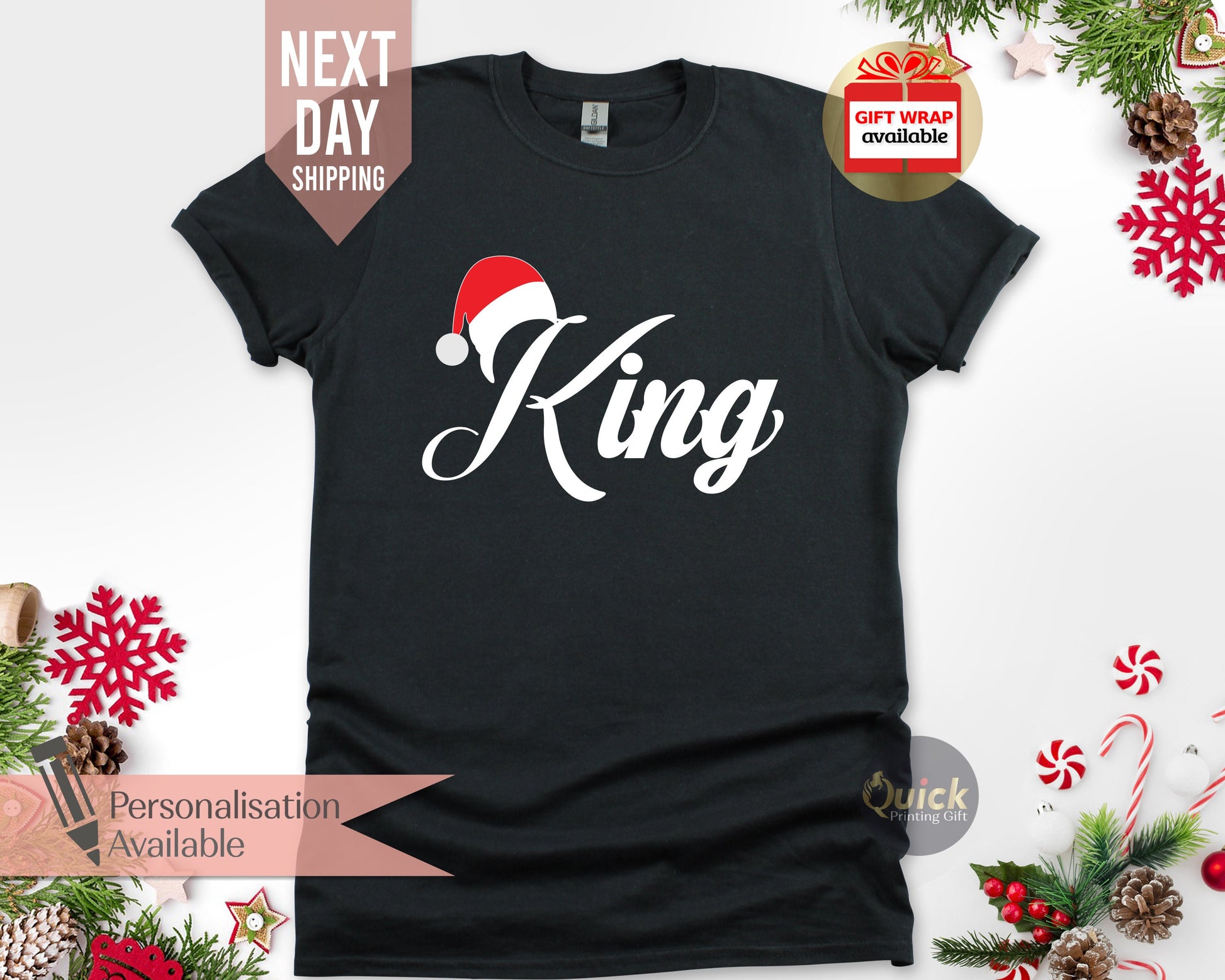 King and Queen Couple Shirt