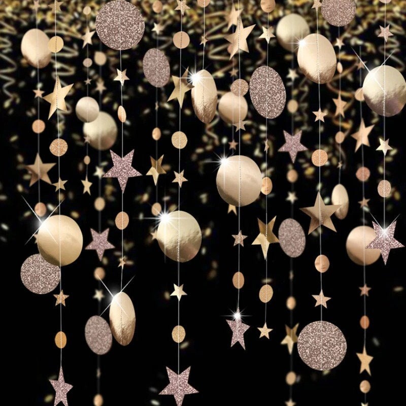Christmas Garland for Stairs, Christmas Home Garden Decorations Outdoor, Holiday Garland, Christmas Ornaments Decoration