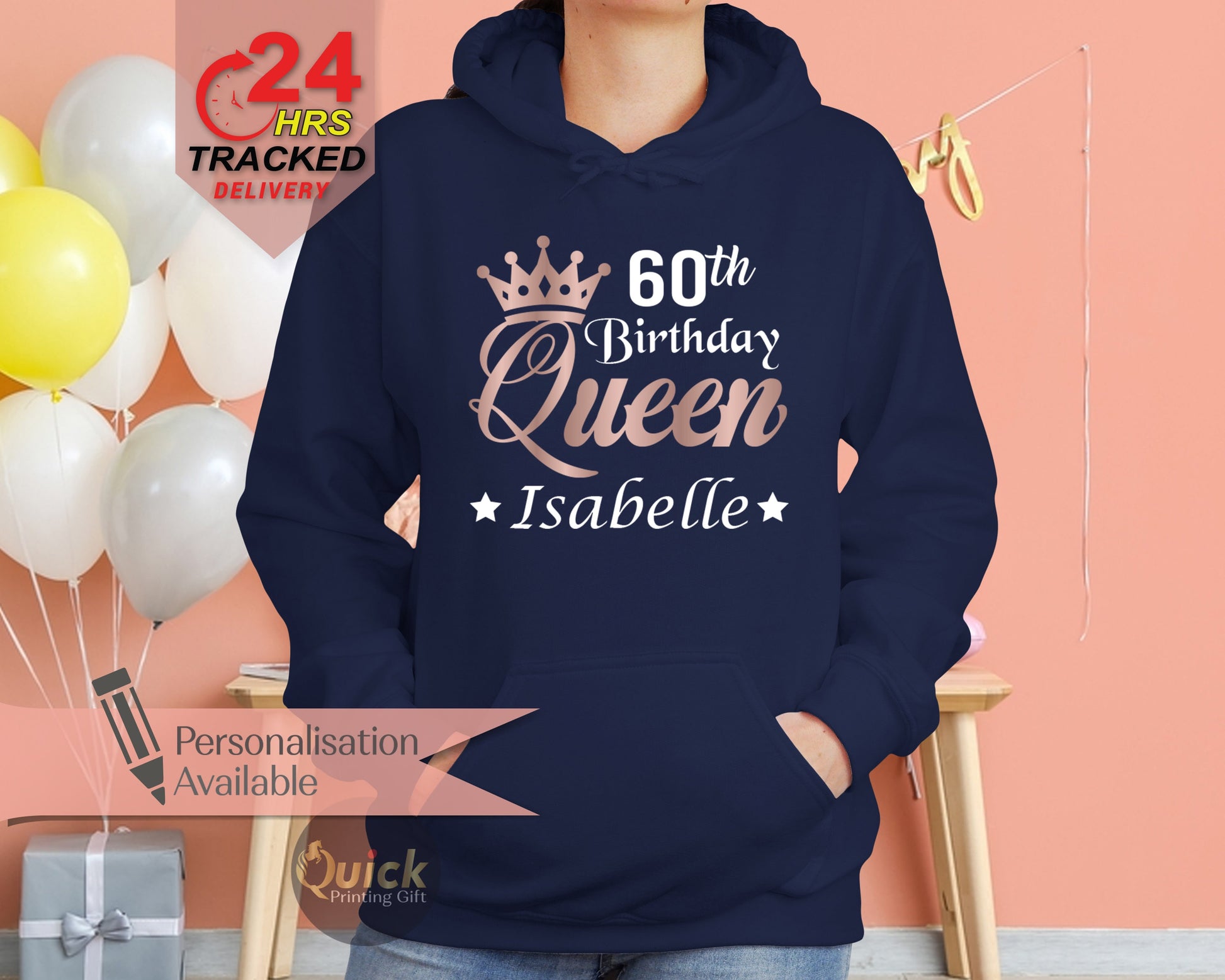 60th Birthday Queen Hoodie