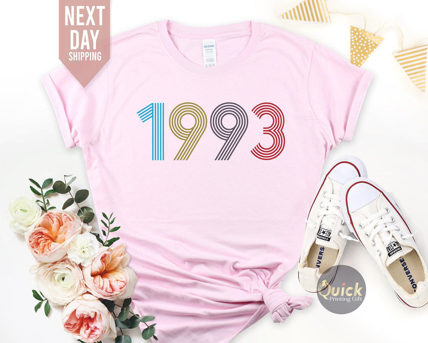 Ladies 30th Birthday Shirt, 1993 Birthday Shirt, 30th Birthday Gifts for women, Vintage Birthday gift shirt, Mum Birthday Gift 2023
